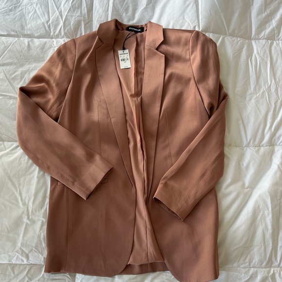 Express Jackets & Blazers - NWT Silk Express Blazer